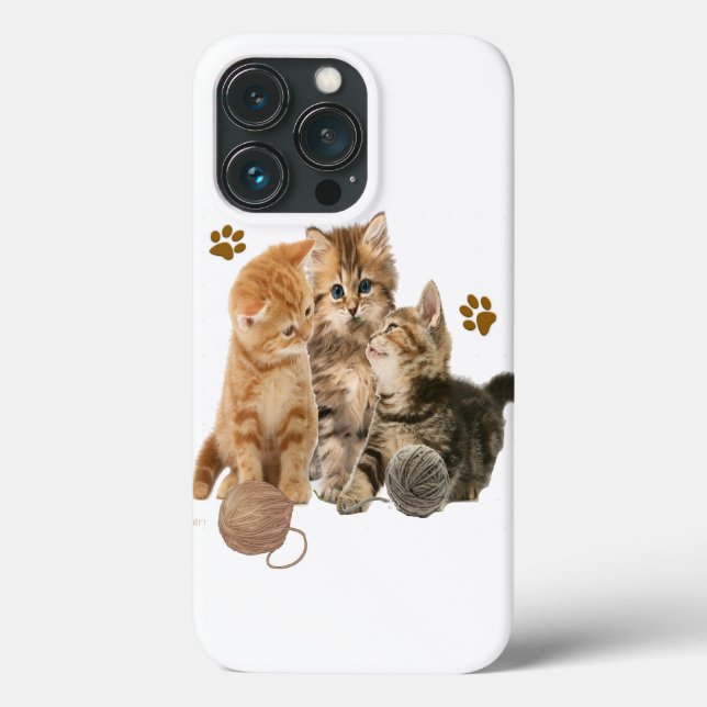 Katzen Case-Mate iPhone Hülle (Rückseite)