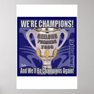 Katzen - Champions 2009 Poster