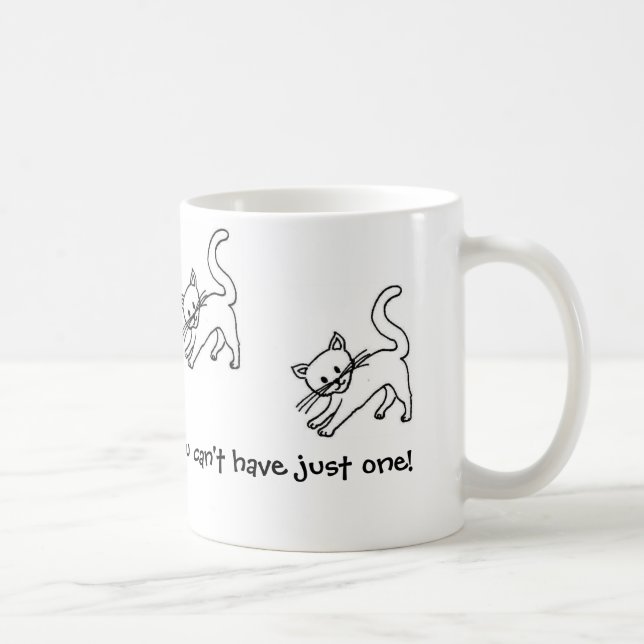 Katzen-Chips Tasse (Rechts)