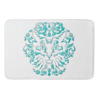 Katzen-Damast-Bad-Matte Badematte