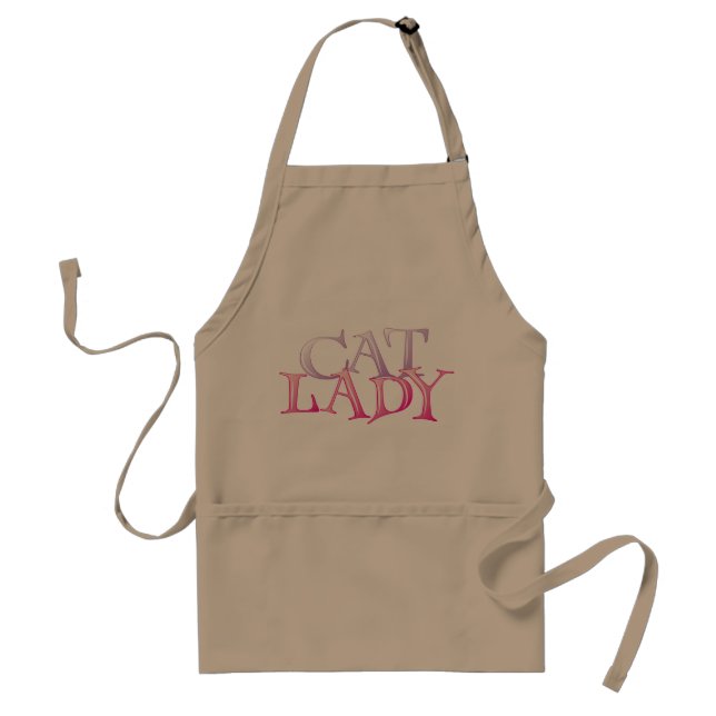 Katzen-Dame Apron Schürze (Vorne)