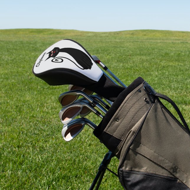 Katzen-Design Golf Headcover (In SItu)