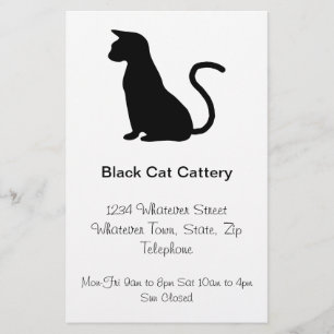 Katzen-Designkatterie Flyer