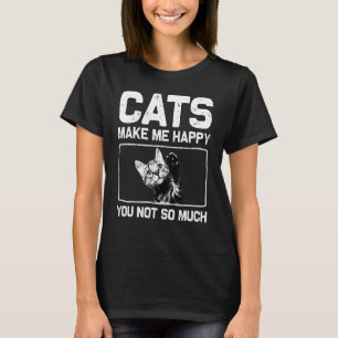 Katzen-Designs für Männer Frauen Niedliche Kitten T-Shirt
