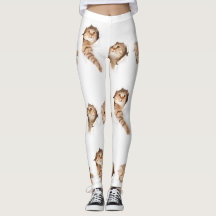 Katzen, die ein Loch in Ihren Leggings zerreißen