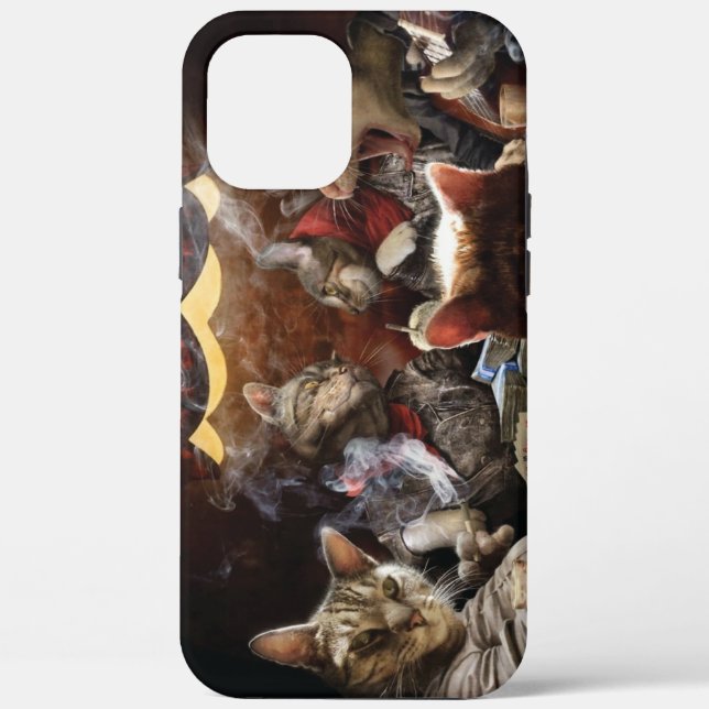 Katzen, die Poker spielen Case-Mate iPhone Hülle (Rückseite)