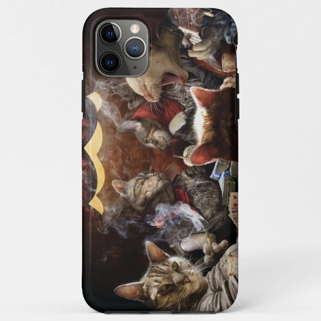 Katzen, die Poker spielen Case-Mate iPhone Hülle (Rückseite)