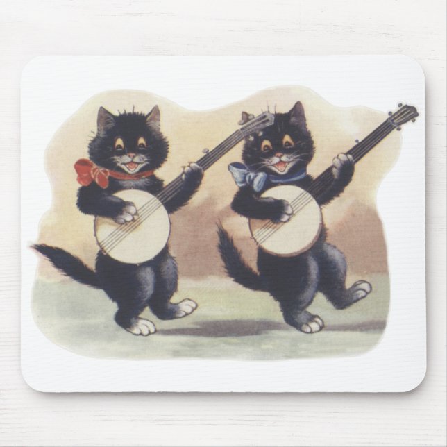 Katzen-Duo Mousepad (Vorne)