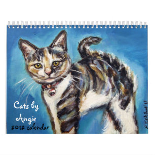 Katzen durch Kalender Angies 2012