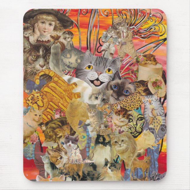 Katzen ein viel mousepad (Vorne)