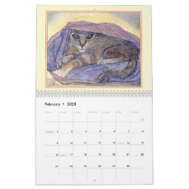 KATZEN! Eine Katze im Monat Kalender