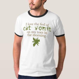 Katzen-Erbrechen T-Shirt