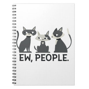 Katzen, Ew, Leute Notizblock