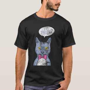 Katzen Ew Leute stellen Katzenbesitzer Sarcastic v T-Shirt