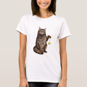 Katzen-Fans - Maine-Waschbär T-Shirt