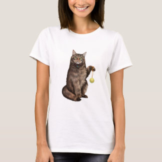 Katzen-Fans - Maine-Waschbär T-Shirt