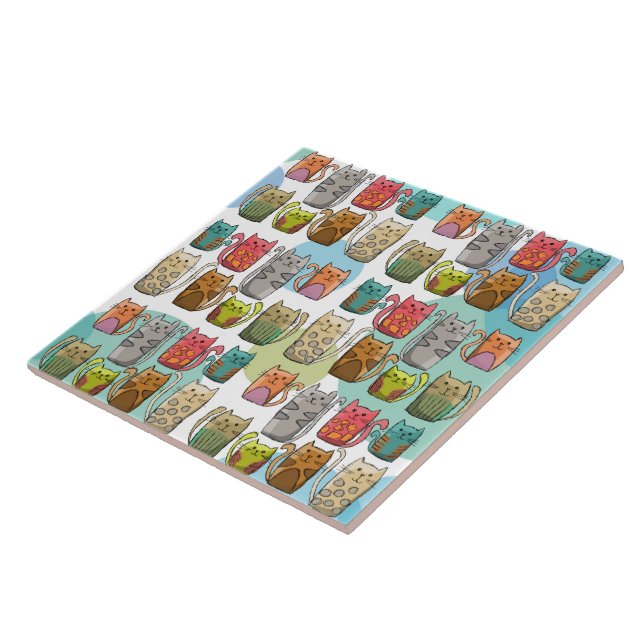 Katzen! Fliese (Seite)