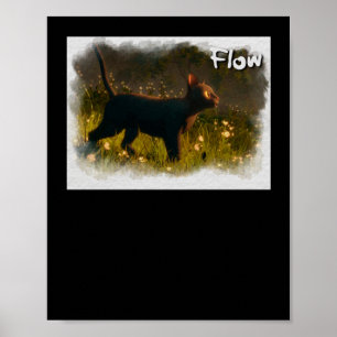 Katzen-Fluss-Animationsfilm-Sticker1 Poster