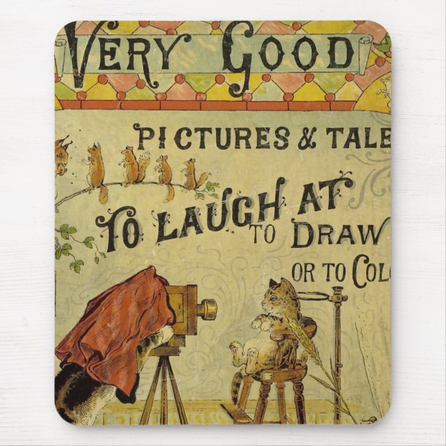 Katzen-Fotograf zu den Katzen Mousepad (Vorne)