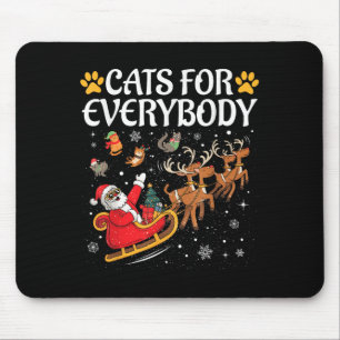 Katzen für alle Männer Kinder Frauen Weihnachten C Mousepad