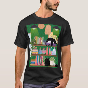 Katzen für Buchhandlungen T-Shirt