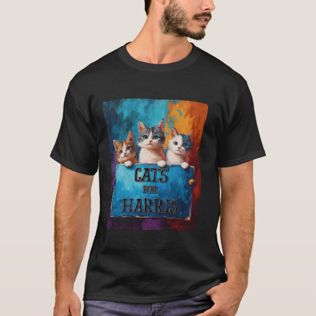 Katzen für die Harris Niedlich Kitten Campaign Sup T-Shirt (Vorderseite)