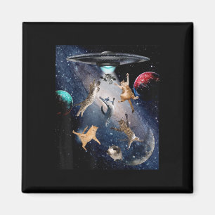 Katzen für Erwachsene Galaxy Katzen Niedliche Katz Magnet