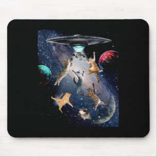 Katzen für Erwachsene Galaxy Katzen Niedliche Katz Mousepad