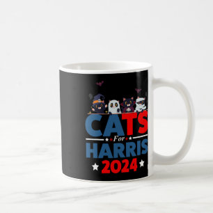 Katzen für Harris 2024 - Kamala Harris Halloween M Kaffeetasse