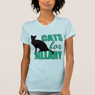 Katzen für Hillary T-Shirt