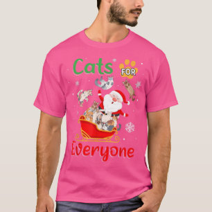 Katzen für jeden Weihnachtsmann Katzen  T-Shirt