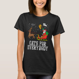 Katzen für jedermann Weihnachtskatze Xmas Frauen W T-Shirt