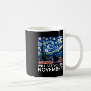 Katzen für Kamala Starry Night sehen Sie in Novem Kaffeetasse