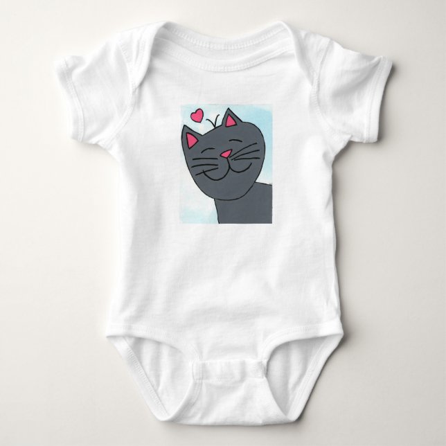 Katzen für Kinder Baby Strampler (Vorderseite)