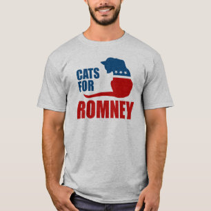 KATZEN FÜR ROMNEY.png T-Shirt