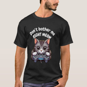 Katzen-Gamer-Controller-Videospiel-Gaming-Lustig-M T-Shirt