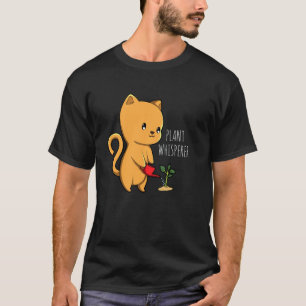 Katzen-Gartenbau-Pflanzenflüsterer T-Shirt