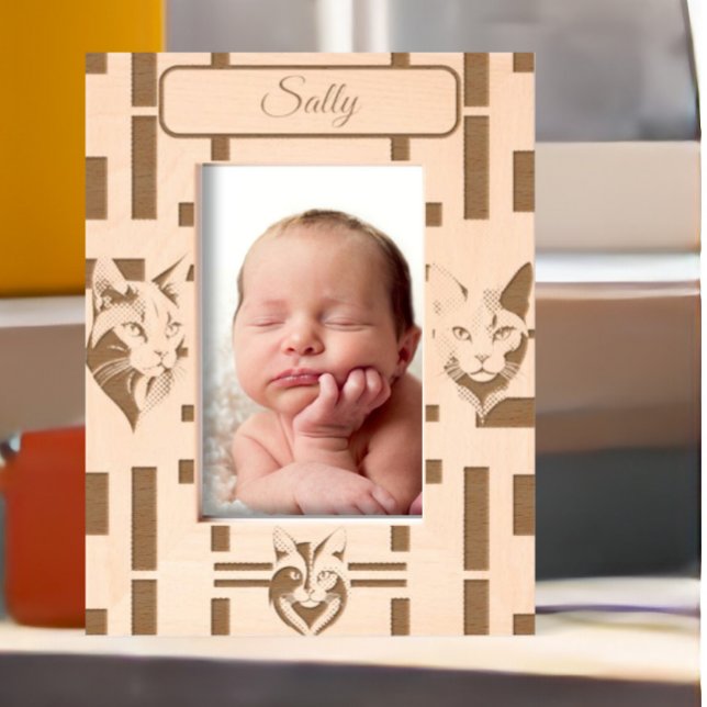 Katzen Geätzte Rahmen (Von Creator hochgeladen)