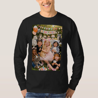Katzen-Geburtstagsfeier-Thema T-Shirt