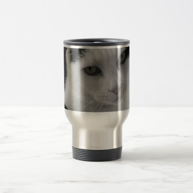 Katzen-Gedanken Reisebecher (Mittel)