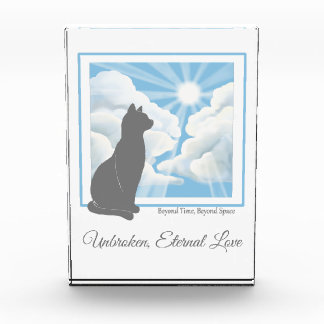 Katzen-Gedenk-Acryl-Fotoblock Fotoblock