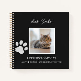Katzen-Gedenkbuch Erinnerungsbuch für Haustier-Ver Notizbuch