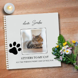 Katzen-Gedenkbuch Haustier Verlust Trauer Journal Notizbuch