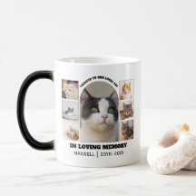 Katzen-Gedenkstätte 7 Foto-Collage Haustier-Tribut