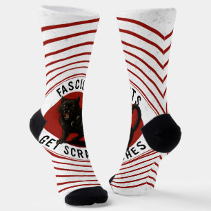 Katzen gegen Faschisten Socken