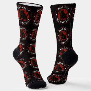 Katzen gegen Faschisten Socken