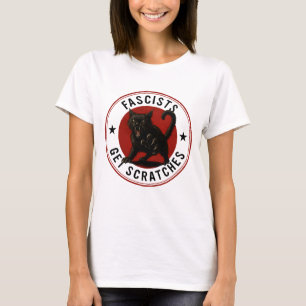 Katzen gegen Faschisten T-Shirt
