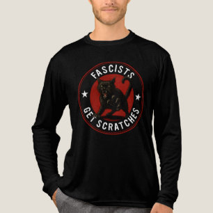 Katzen gegen Faschisten Tri-Blend Shirt