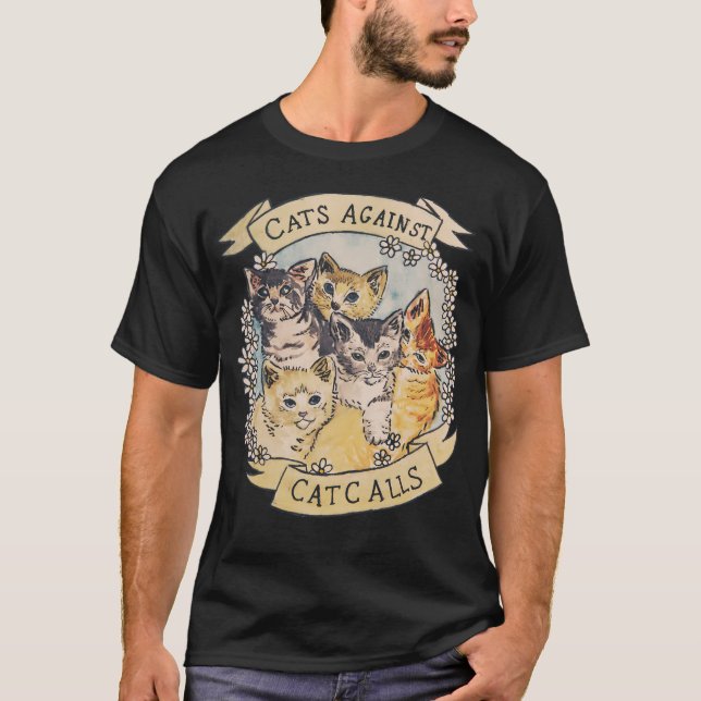 Katzen gegen Katzen Anrufe Original (siehe V2 in m T-Shirt (Vorderseite)