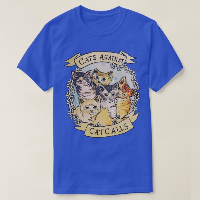 Katzen gegen Katzenaufrufe ORIGINAL Essential TShi T-Shirt (Design vorne)